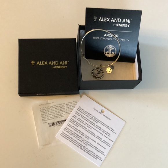 ALEX AND ANI Anchor Energy Bracelet - Picture 7 of 7